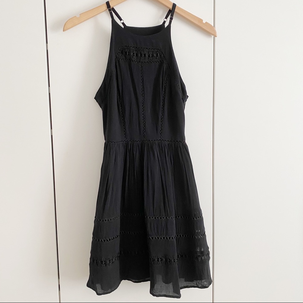 Sam Edelman - Black Crochet Dress - Picture 4 of 8